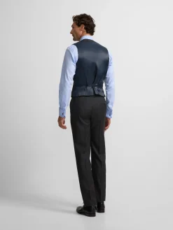 Silbon Formal Y Etiqueta·Chaqués Y Esmoquin-Pantalon chaque stretch Gris