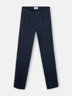 Silbon Smart Casual·Pantalones Y Vaqueros-Pantalon chino casual pinzas azul marino Azul&nbsp;marino