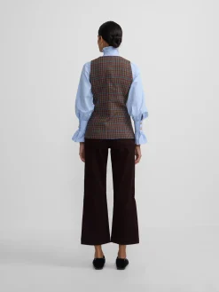 Silbon Pantalones-Pantalon culotte marinero marron oscuro Marron&nbsp;oscuro