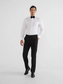 Silbon Formal Y Etiqueta·Chaqués Y Esmoquin-Pantalon esmoquin Negro