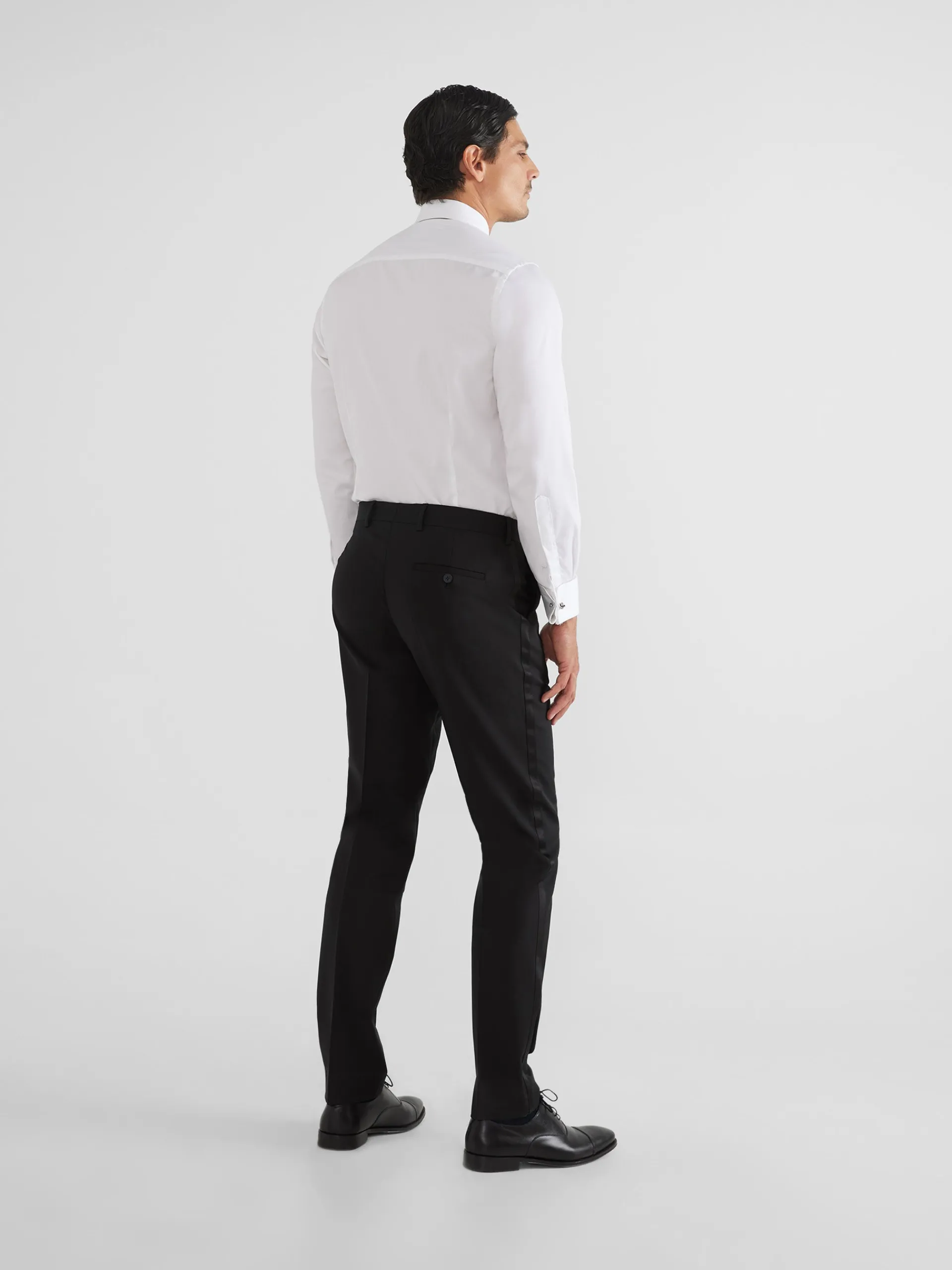 Silbon Formal Y Etiqueta·Chaqués Y Esmoquin-Pantalon esmoquin Negro