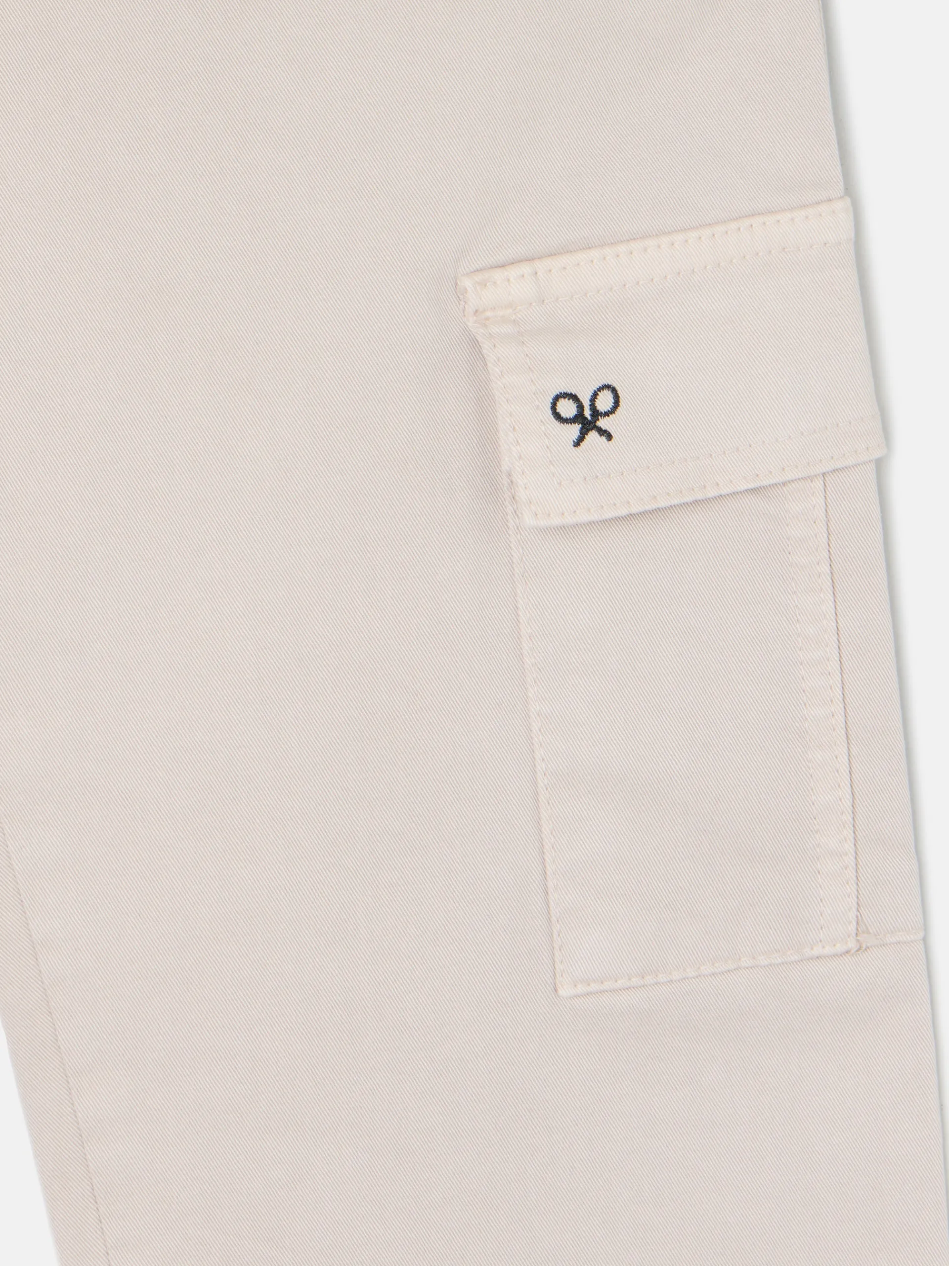 Silbon Pantalones-Pantalon girl cargo Beige