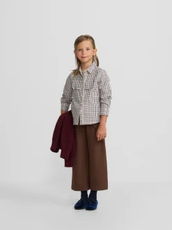 Silbon Pantalones-Pantalon girl lazada Marron