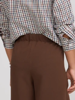 Silbon Pantalones-Pantalon girl lazada Marron