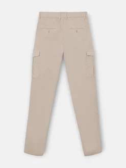 Silbon Smart Casual·Pantalones Y Vaqueros-Pantalon jogger cargo pinza Beige