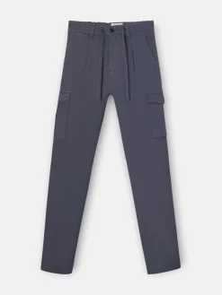 Silbon Smart Casual·Pantalones Y Vaqueros-Pantalon jogger cargo pinza azul marino Azul marino