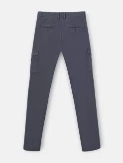 Silbon Smart Casual·Pantalones Y Vaqueros-Pantalon jogger cargo pinza azul marino Azul marino