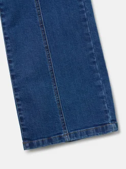 Silbon Pantalones-Pantalon recto detalle hebillas Denim