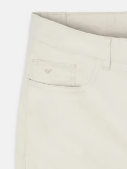 Silbon Smart Casual·Pantalones Y Vaqueros-Pantalon sport cinco bolsillos casual Piedra