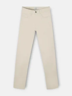 Silbon Smart Casual·Pantalones Y Vaqueros-Pantalon sport cinco bolsillos casual Beige