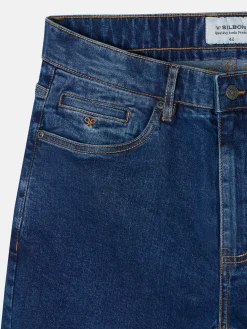 Silbon Smart Casual·Pantalones Y Vaqueros-Pantalon sport denim azul oscuro Azul&nbsp;oscuro