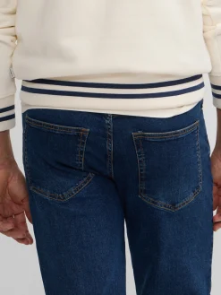 Silbon Smart Casual·Pantalones Y Vaqueros-Pantalon sport denim azul oscuro Azul&nbsp;oscuro