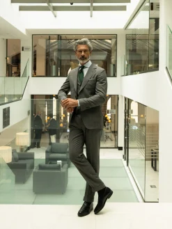 Silbon Formal Y Etiqueta·Trajes-Pantalon traje clasico principe de gales Gris