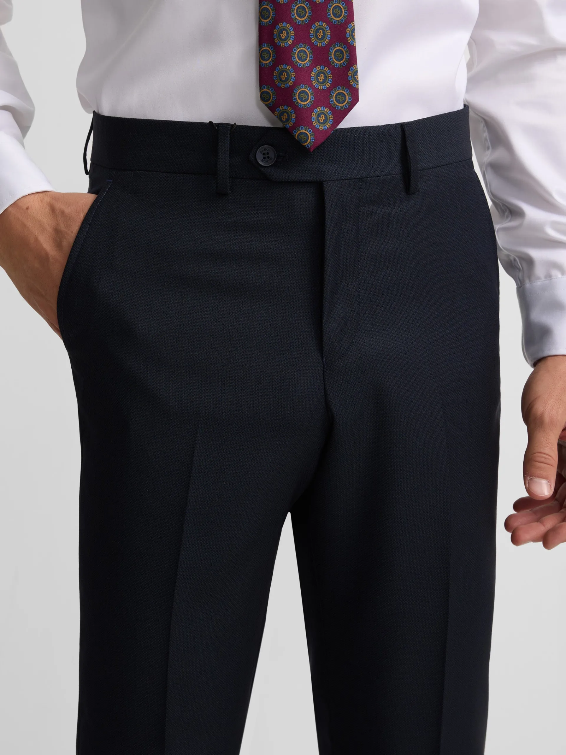 Silbon Formal Y Etiqueta·Trajes-Pantalon traje estructura azul marino Azul marino