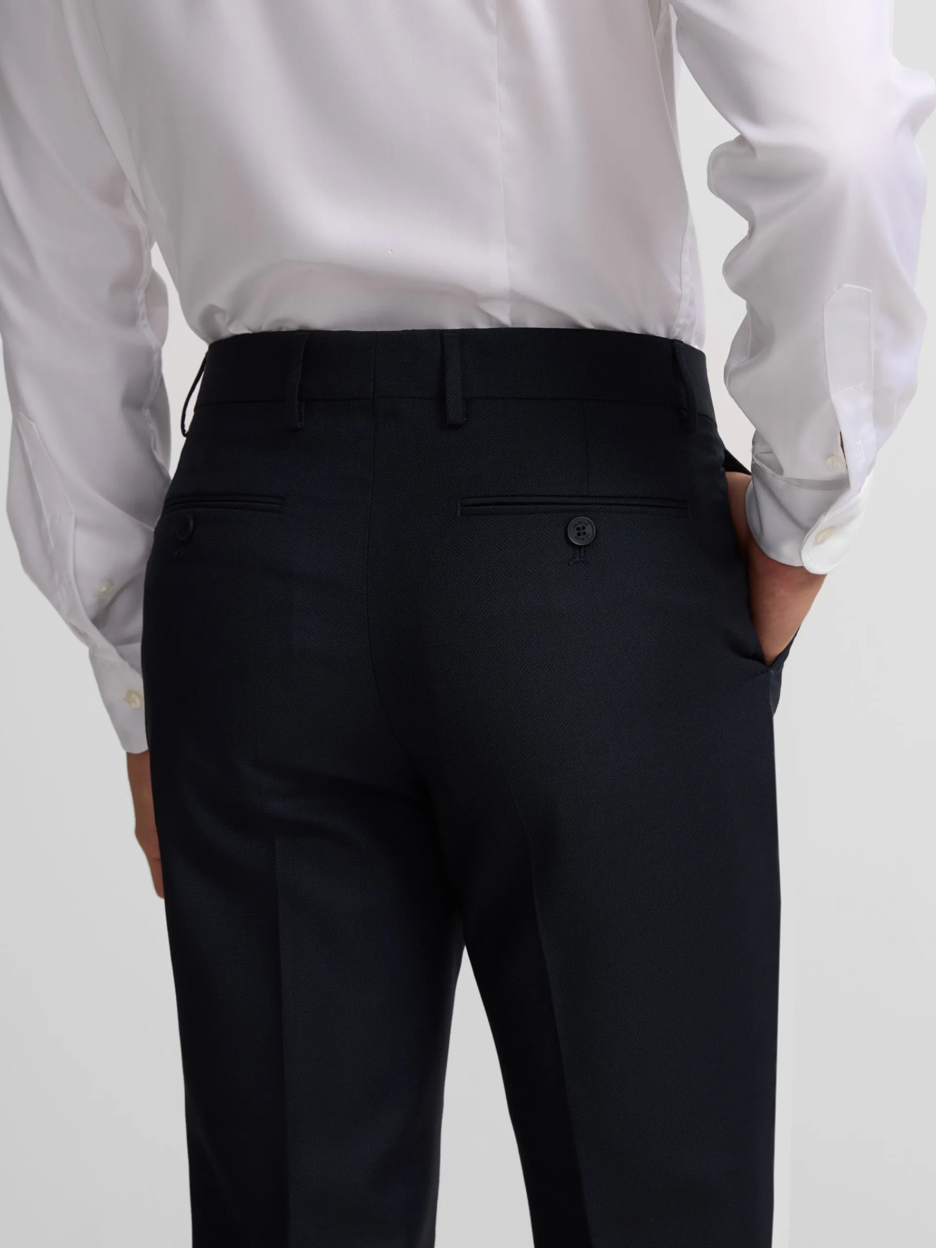 Silbon Formal Y Etiqueta·Trajes-Pantalon traje estructura azul marino Azul marino
