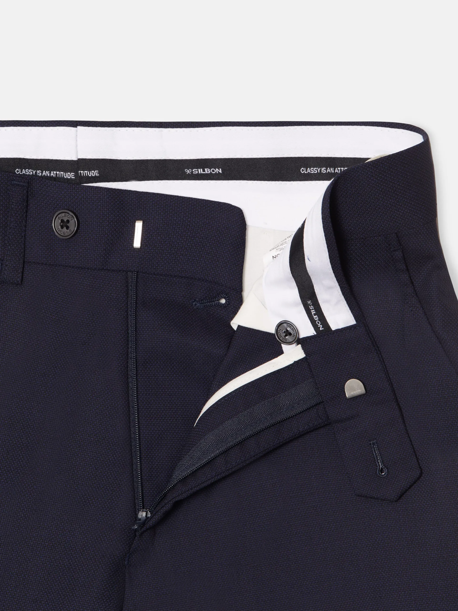 Silbon Formal Y Etiqueta·Trajes-Pantalon traje estructura azul marino Azul marino