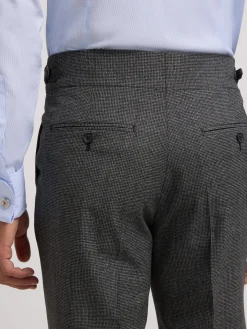 Silbon Formal Y Etiqueta·Trajes-Pantalon traje pata de gallo Gris