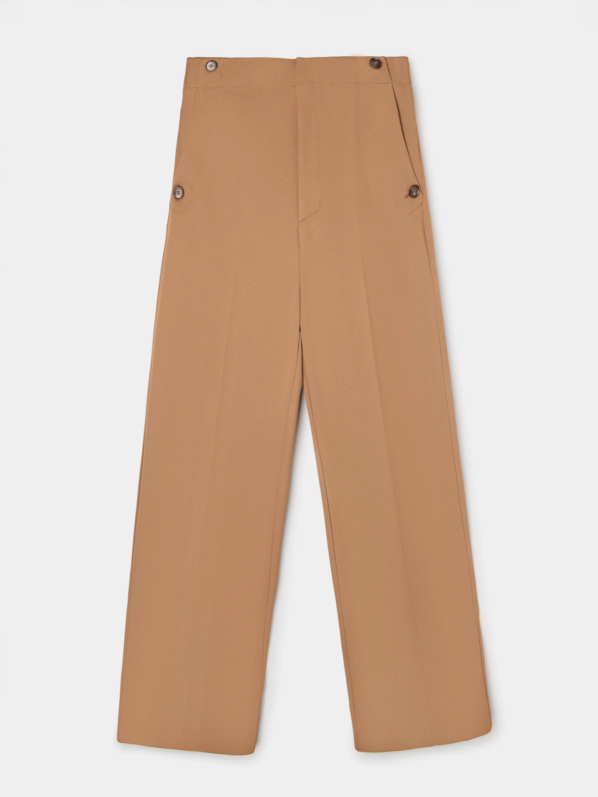 Silbon Pantalones-Pantalon vestir marinero Camel