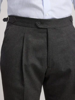 Silbon Formal Y Etiqueta·Pantalones De Vestir-Pantalon vestir pinzas gris marengo Gris&nbsp;marengo