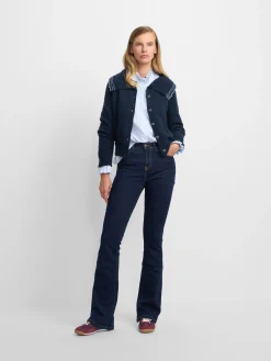 Silbon Pantalones-Pantalon woman boot cut azul marino Azul&nbsp;marino