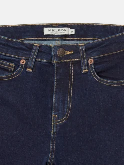 Silbon Pantalones-Pantalon woman boot cut azul marino Azul&nbsp;marino