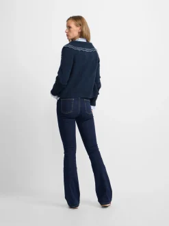 Silbon Pantalones-Pantalon woman boot cut azul marino Azul&nbsp;marino