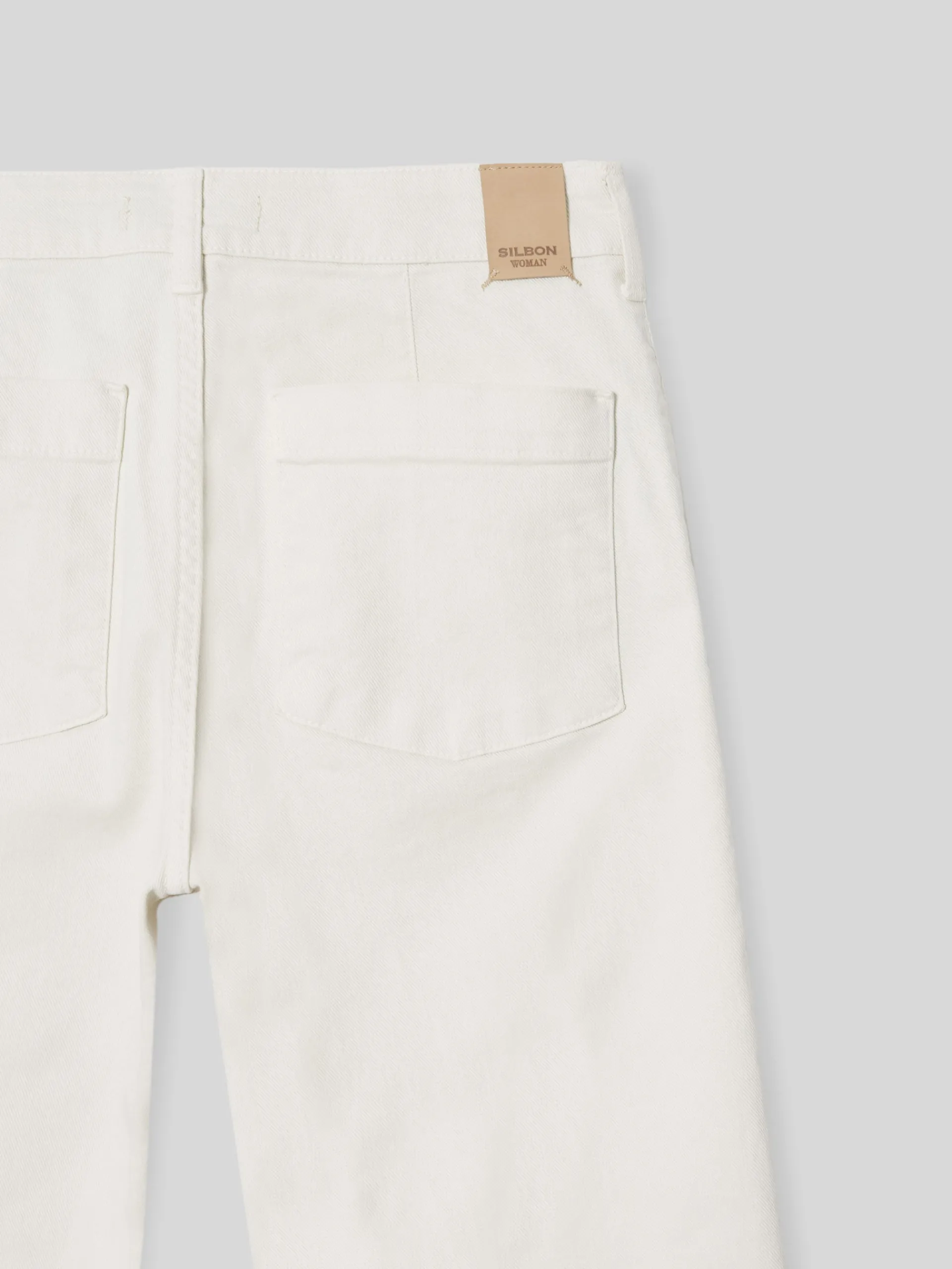 Silbon Pantalones-Pantalon woman culotte bolsillos Crudo