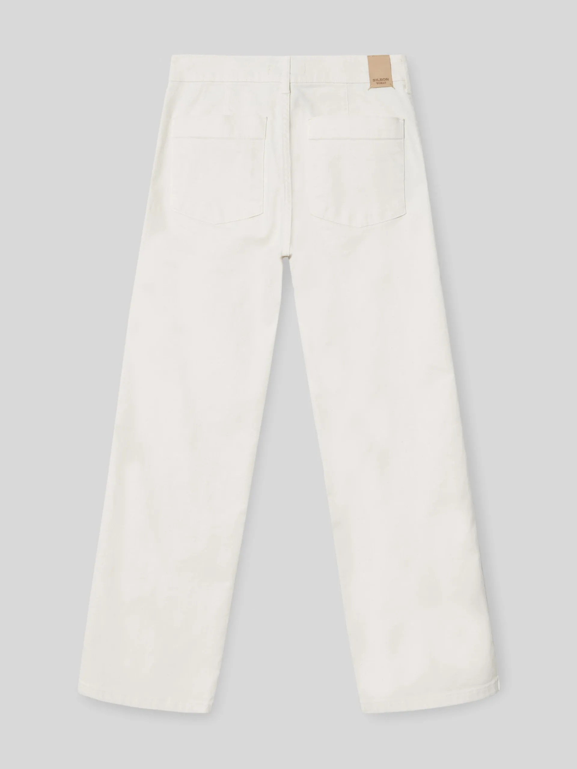 Silbon Pantalones-Pantalon woman culotte bolsillos Crudo