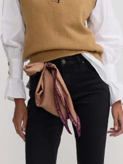 Silbon Pantalones-Pantalon woman slim fit Negro