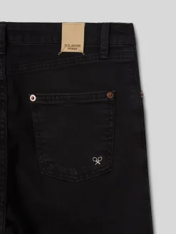 Silbon Pantalones-Pantalon woman slim fit Negro