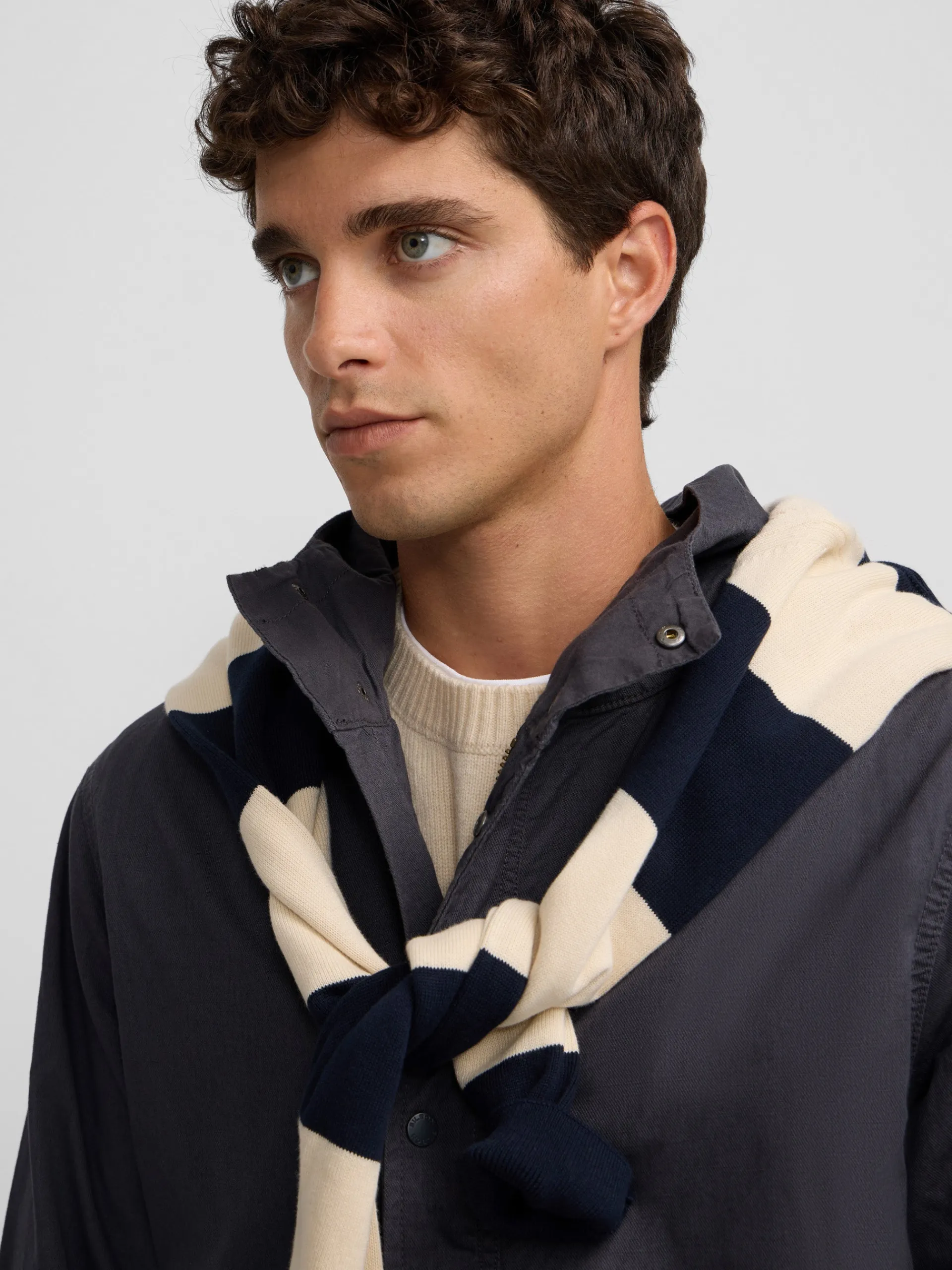 Silbon Smart Casual·Abrigos Y Cazadoras-Parka casual azul marino Azul marino