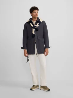 Silbon Smart Casual·Abrigos Y Cazadoras-Parka casual azul marino Azul marino