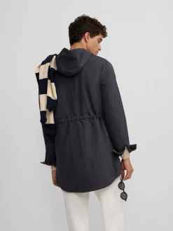 Silbon Smart Casual·Abrigos Y Cazadoras-Parka casual azul marino Azul marino