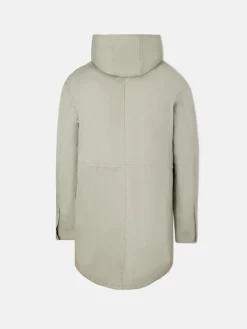 Silbon Smart Casual·Abrigos Y Cazadoras-Parka garment dye Verde