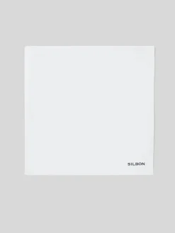 Silbon Accesorios·Corbatas, Pajaritas Y Pañuelos-Pañuelo letras Blanco