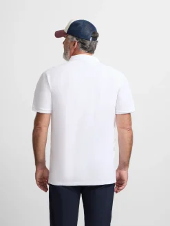 Silbon Smart Casual·Polos-Polo clasico liso Blanco