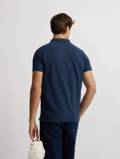 Silbon Smart Casual·Polos-Polo clasico miniparche marino Azul&nbsp;marino