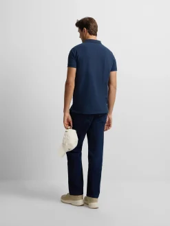 Silbon Smart Casual·Polos-Polo clasico miniparche marino Azul&nbsp;marino