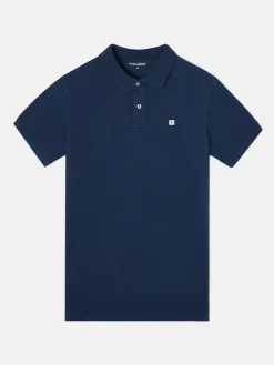 Silbon Smart Casual·Polos-Polo clasico miniparche marino Azul&nbsp;marino