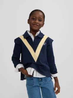 Silbon Camisetas Y Polos-Polo girl manga larga azul marino Azul&nbsp;marino