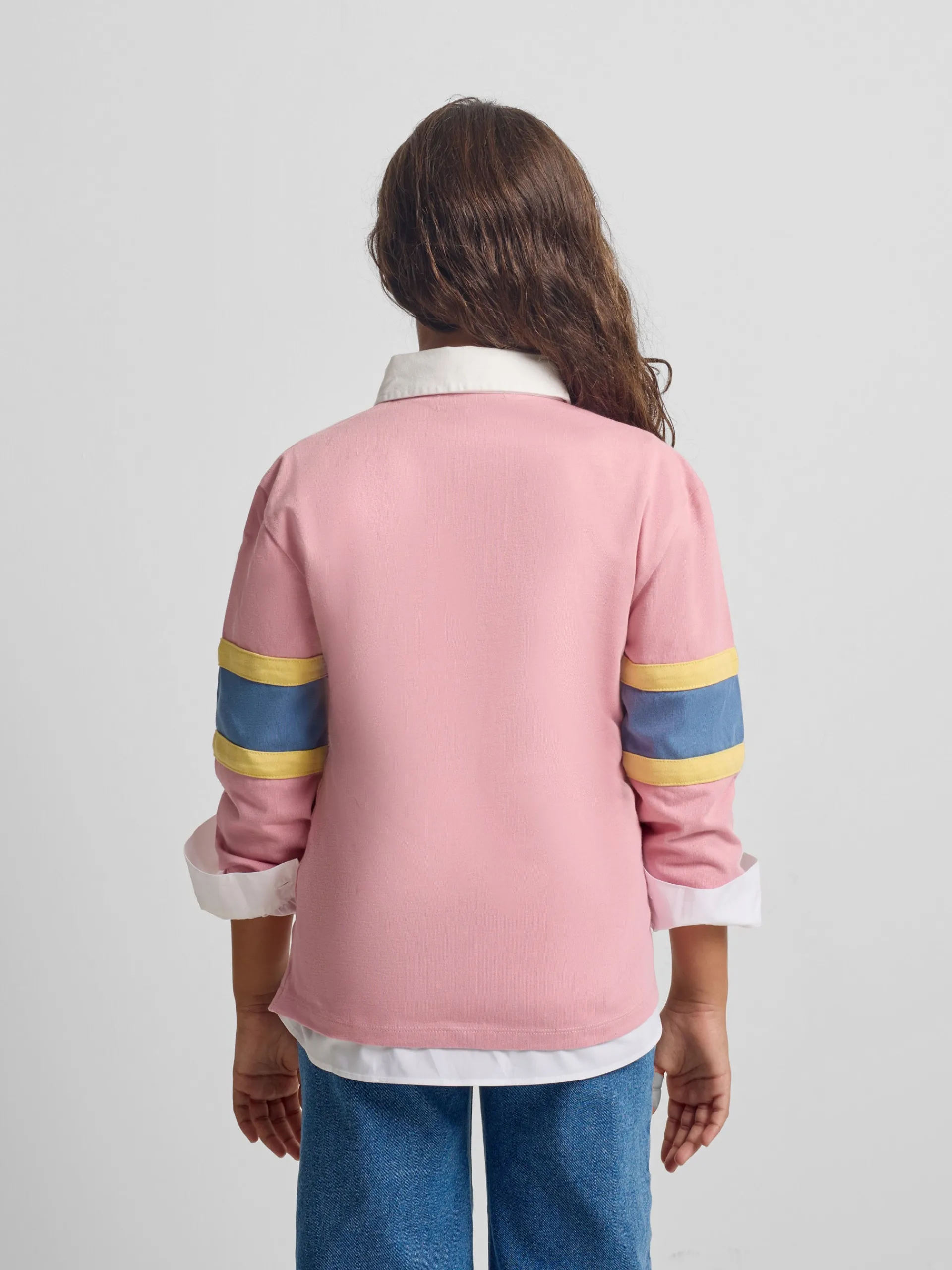 Silbon Camisetas Y Polos-Polo girl manga larga raqueta Rosa