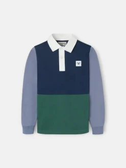 Silbon Polos-Polo kids clasico rugby multicolor azul marino Azul marino