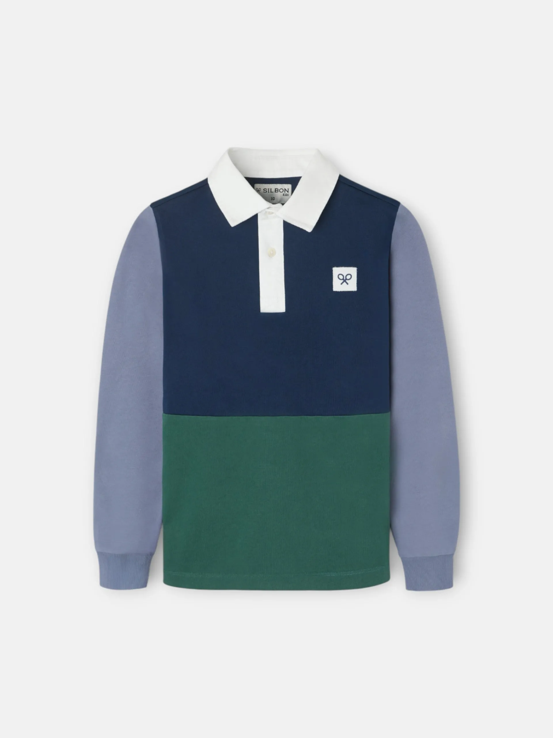 Silbon Polos-Polo kids clasico rugby multicolor azul marino Azul marino