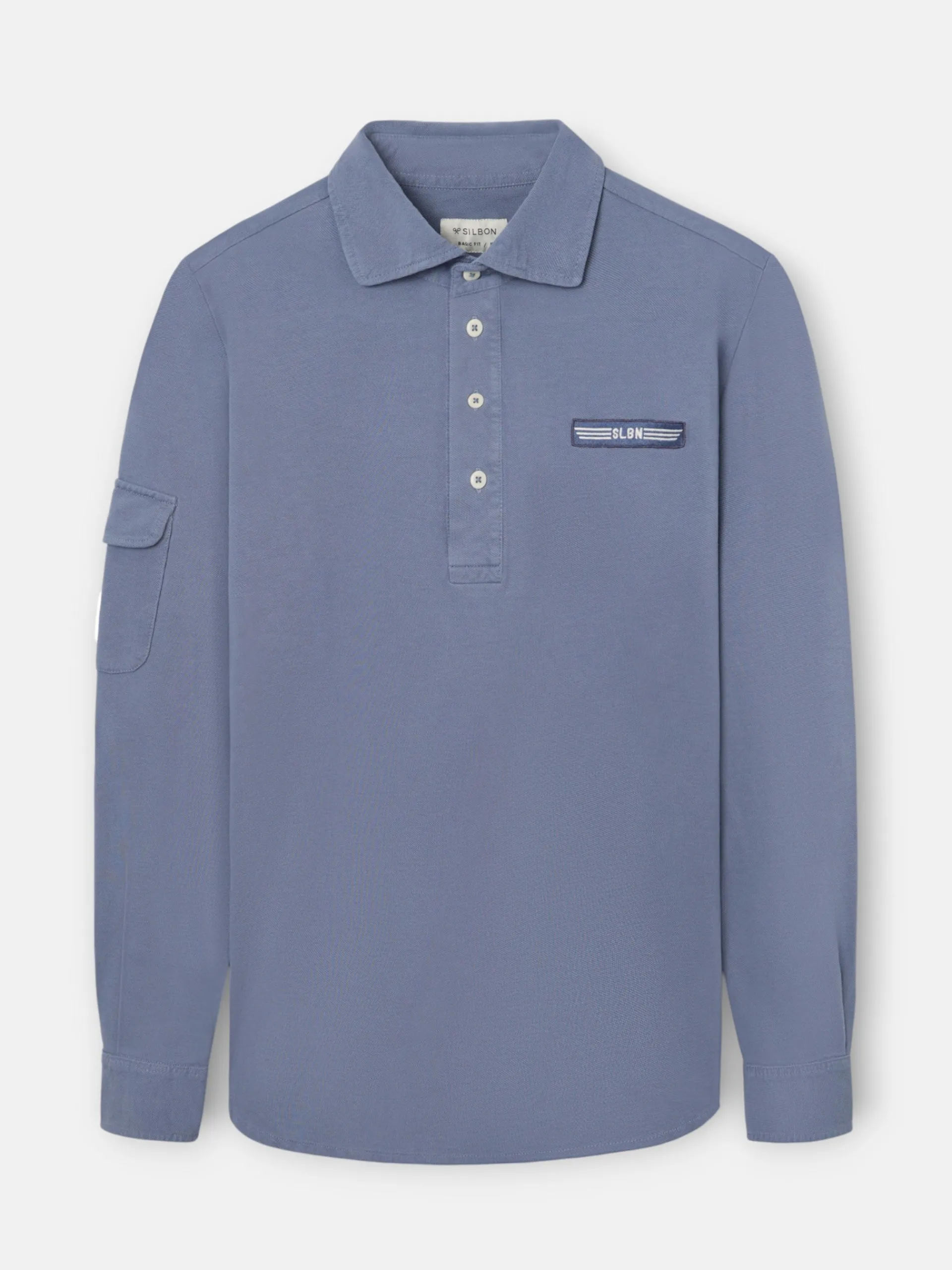Silbon Smart Casual·Polos-Polo military azul marino Azul marino