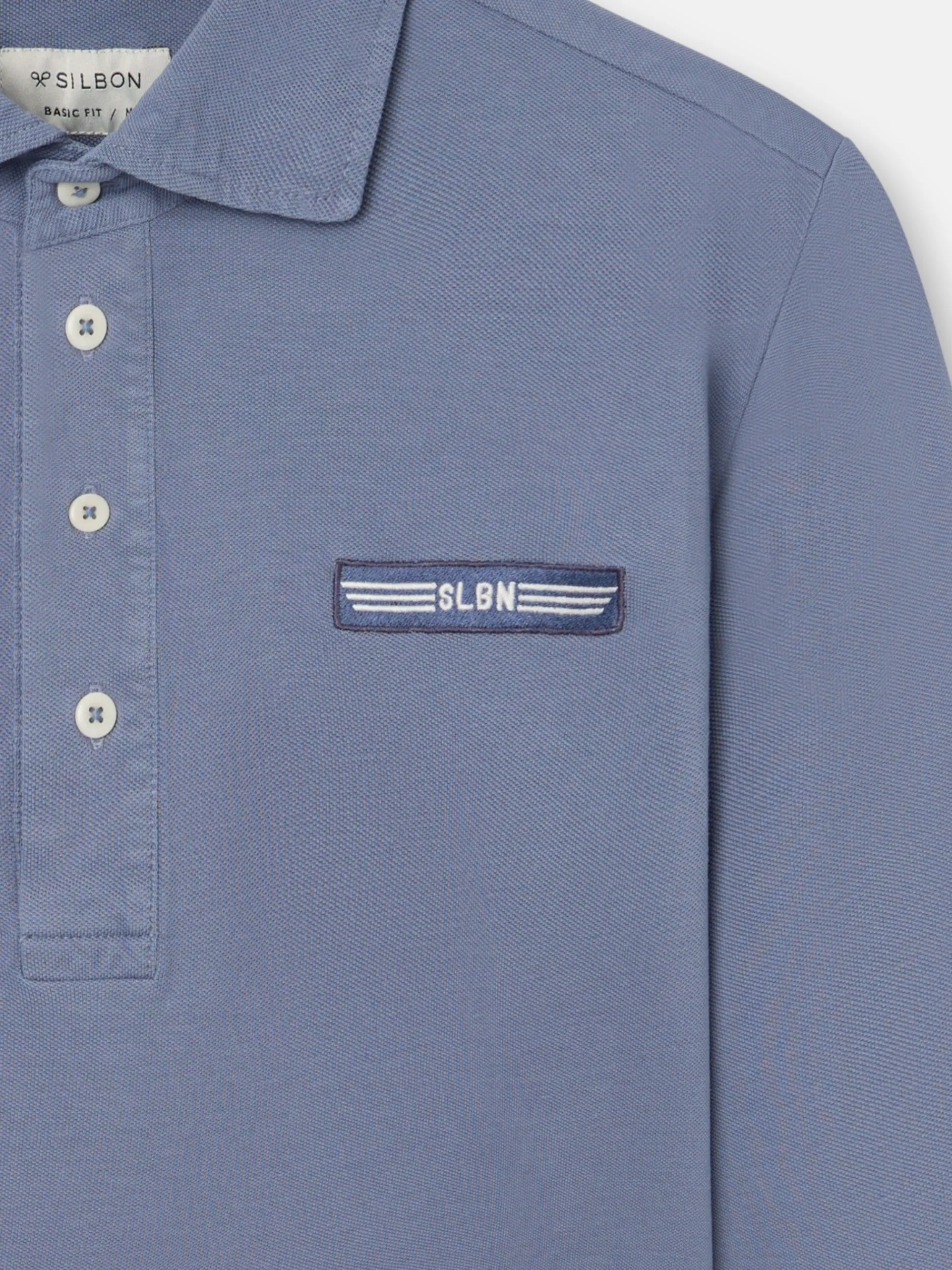 Silbon Smart Casual·Polos-Polo military azul marino Azul marino