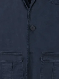 Silbon Formal Y Etiqueta·Americanas|Smart Casual·Abrigos Y Cazadoras-Semiblazer casual azul marino Azul&nbsp;marino