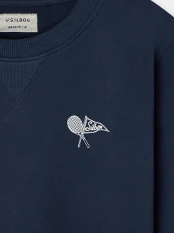 Silbon Smart Casual·Sudaderas-Sudadera athletic dept. Marino