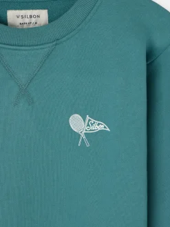 Silbon Smart Casual·Sudaderas-Sudadera athletic dept. Petroleo