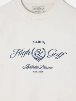 Silbon Smart Casual·Sudaderas-Sudadera Beltran Lozano High Golf Crema