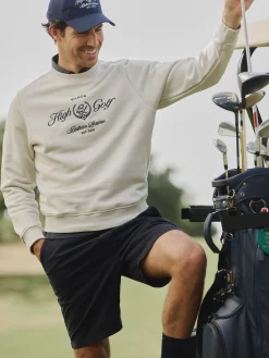 Silbon Smart Casual·Sudaderas-Sudadera Beltran Lozano High Golf Crema